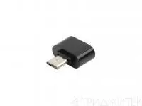 Адаптер Vixion (AD45) USB - MicroUSB, черный