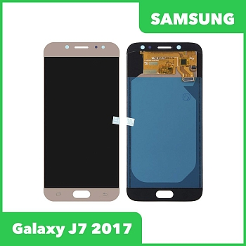LCD дисплей для Samsung Galaxy J7 2017 SM-J730 в сборе, TFT с регулировкой яркости (золото)