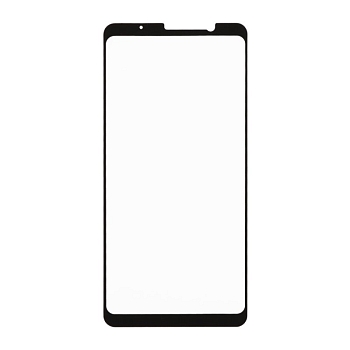 Защитное стекло с рамкой "LP" для Meizu Note 8 Tempered Glass 0.33 мм, 2.5D, 9H, черное